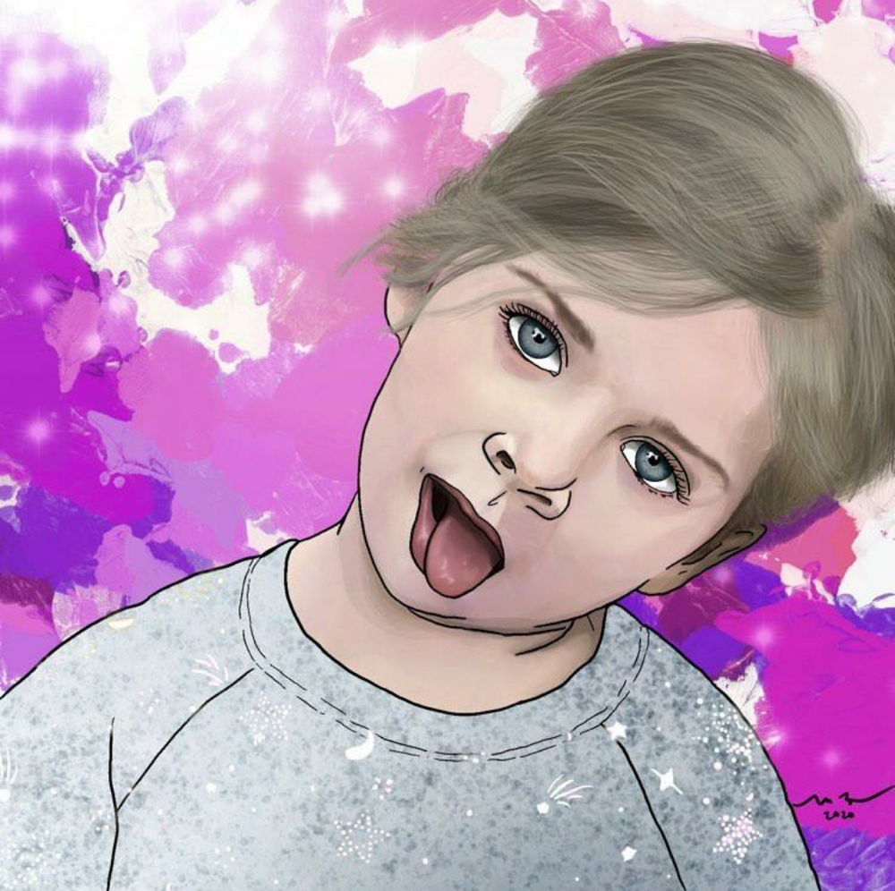 Digital Portrait Drawings - Picture 8 of 8